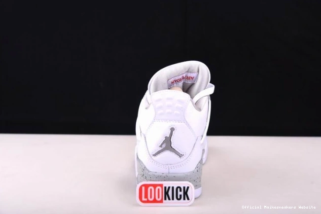 Official Maikesneakers White Retro Jordan (2021) 4 CT8527-100 Oreo 0701